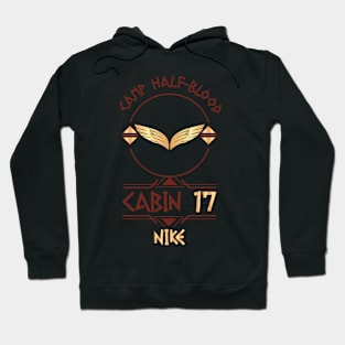 Cabin #17 in Camp Half Blood, Child of Goddess Nike – Percy Jackson inspired design Hoodie